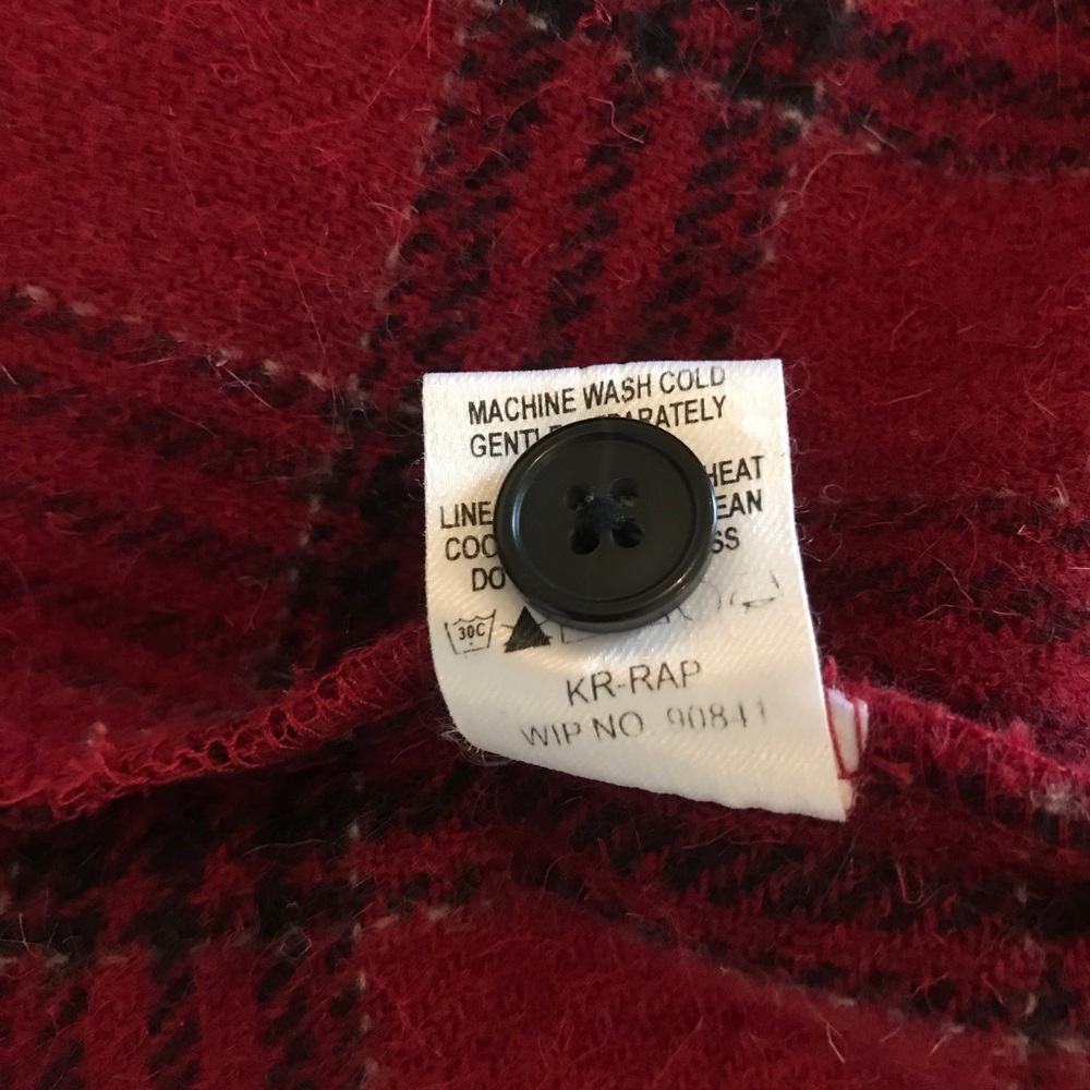 WOOLRICH Plaid Zip Front Jacket - Picture 6 of 6